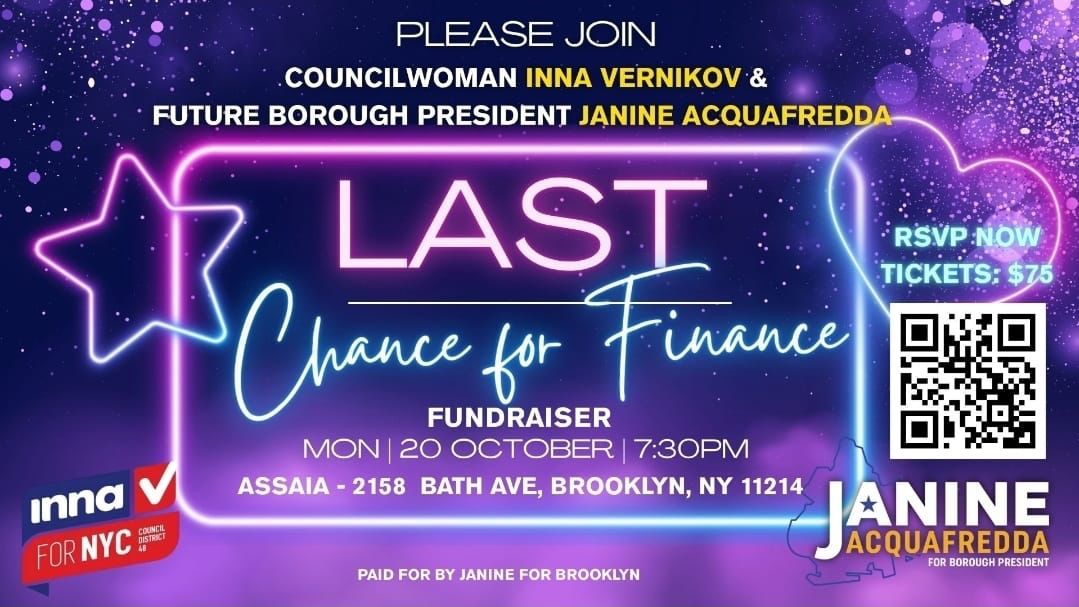 Last Chance for Finance